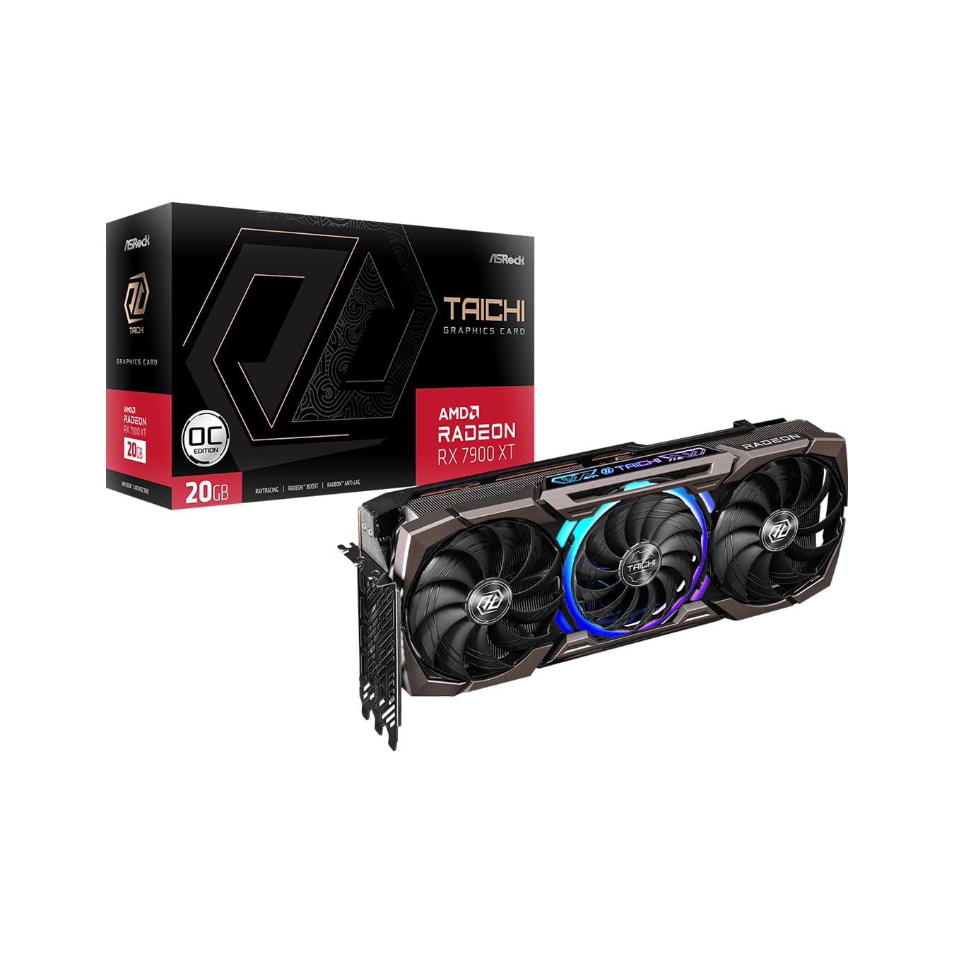 Amazon | ASRock グラフィックボード AMD Radeon RX7900XT GDDR6 20GB